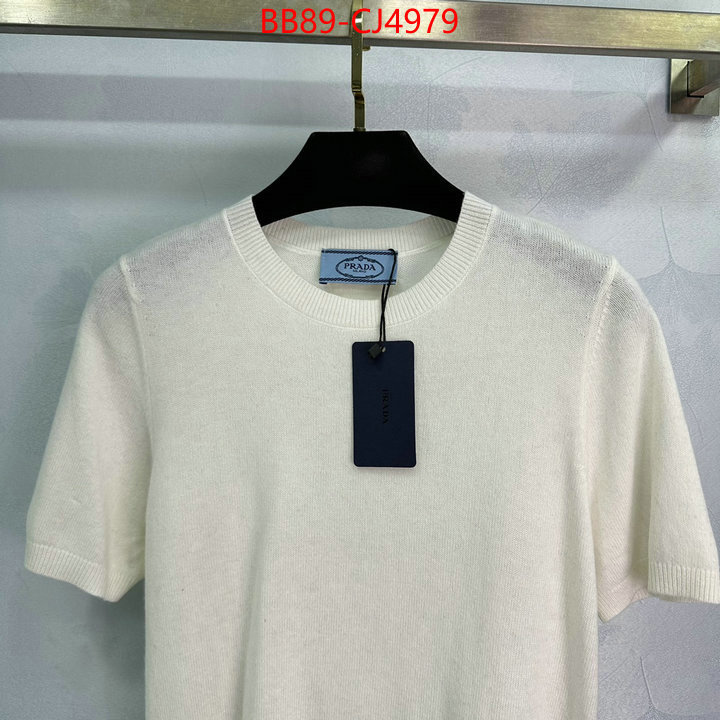 Clothing-Prada new designer replica ID: CJ4979 $: 89USD