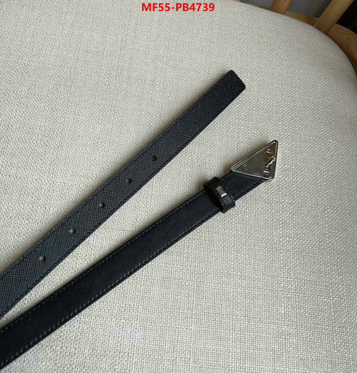 Belts-Prada 1:1 replica ID: PB4739 $: 55USD