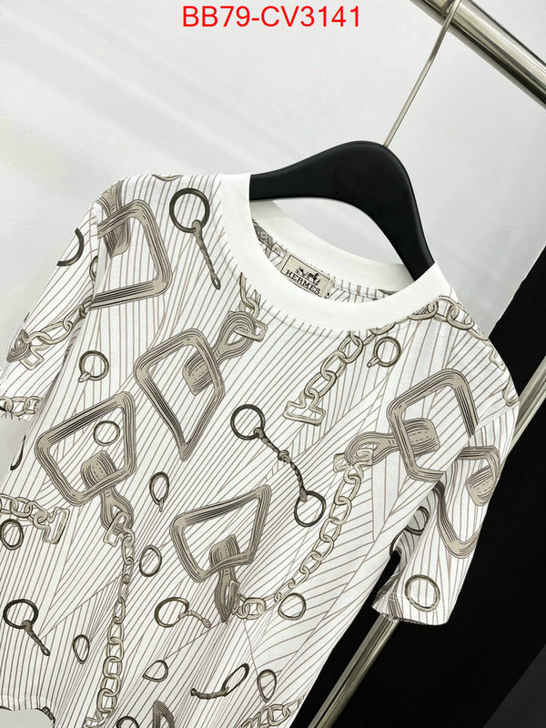 Clothing-Hermes wholesale replica ID: CV3141 $: 79USD