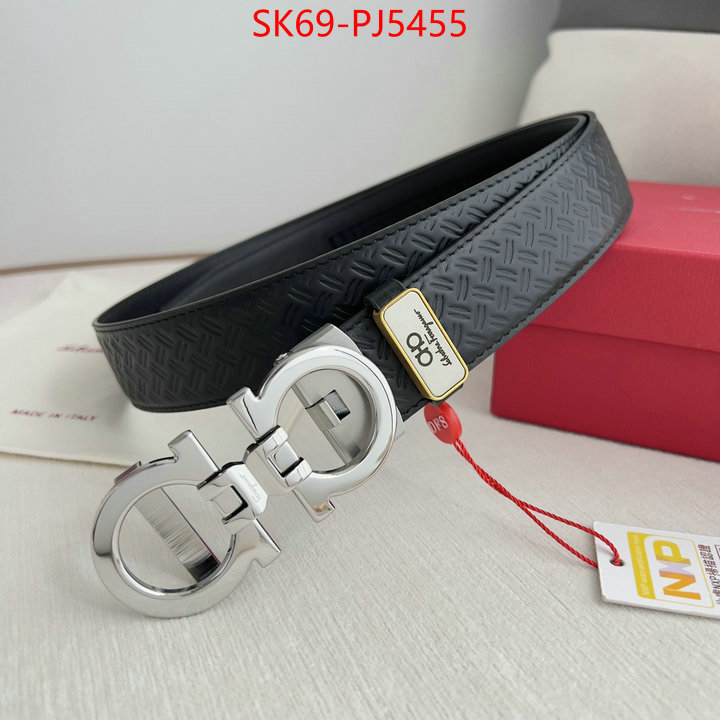 Belts-Ferragamo designer fake ID: PJ5455 $: 69USD