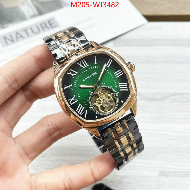 Watch(TOP)-Cartier top fake designer ID: WJ3482 $: 205USD