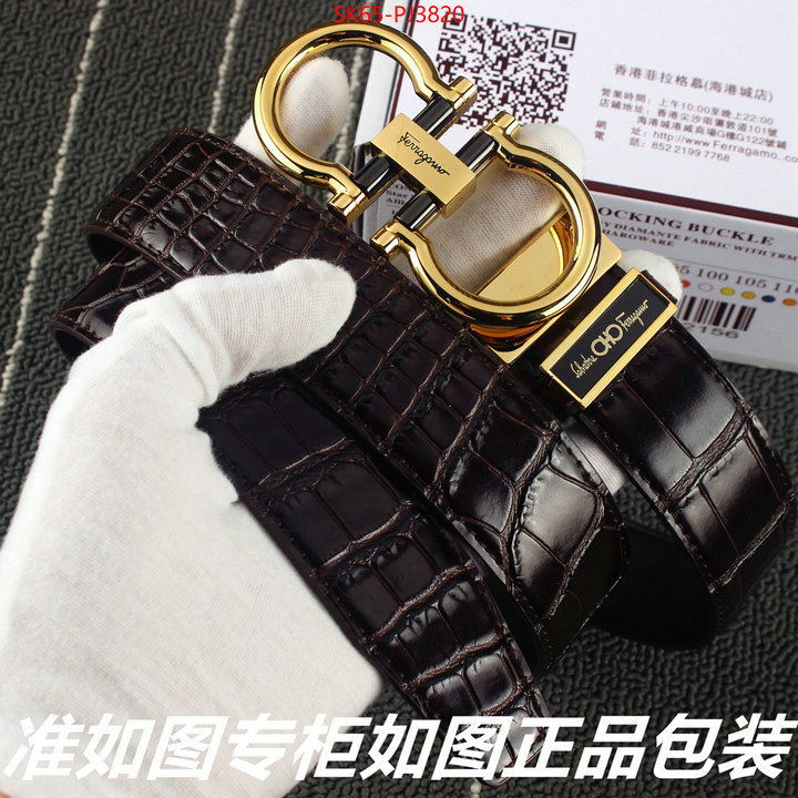 Belts-Ferragamo buy 1:1 ID: PJ3820 $: 65USD