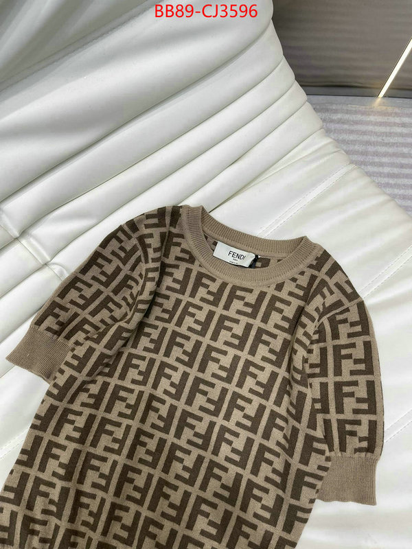 Clothing-Fendi wholesale replica shop ID: CJ3596 $: 89USD