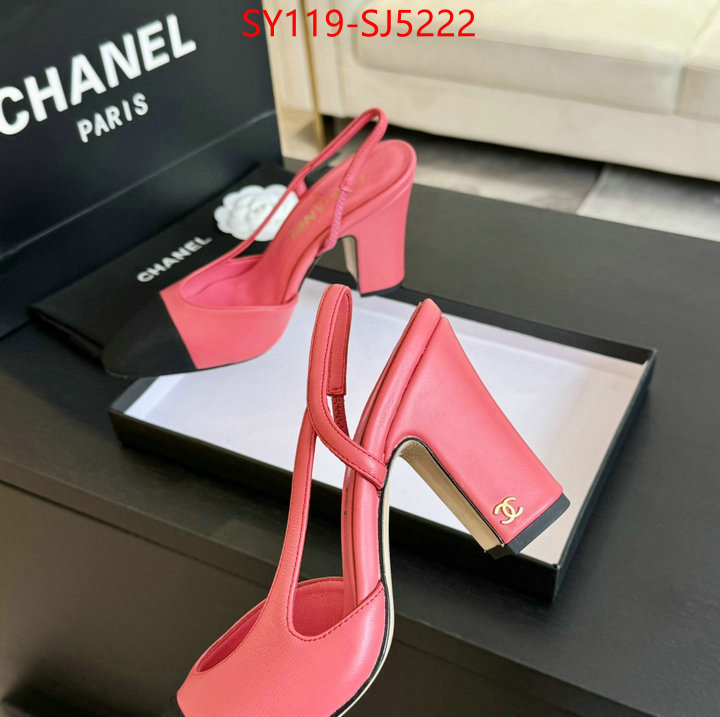 Women Shoes-Chanel we offer ID: SJ5222 $: 119USD