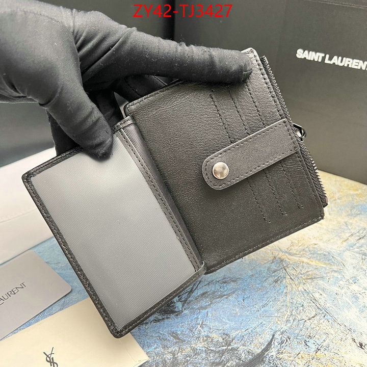 YSL Bags(4A)-Wallet- online ID: TJ3427 $: 42USD,