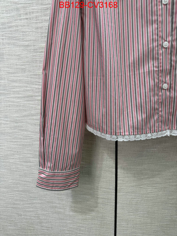 Clothing-MIU MIU replica 1:1 high quality ID: CV3168 $: 129USD