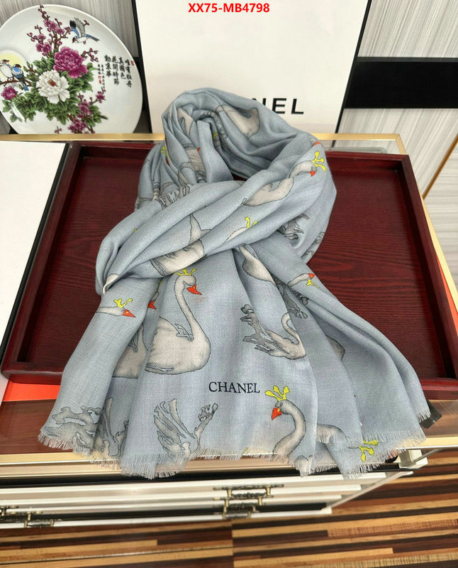 Scarf-Chanel best luxury replica ID: MB4798 $: 75USD