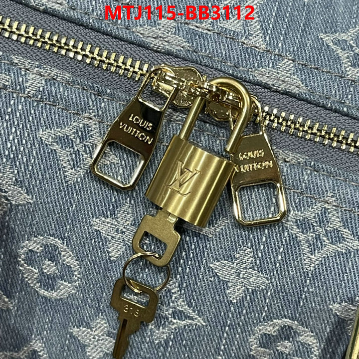 LV Bags(4A)-Keepall BandouliRe 45-50- fake cheap best online ID: BB3112 $: 115USD,