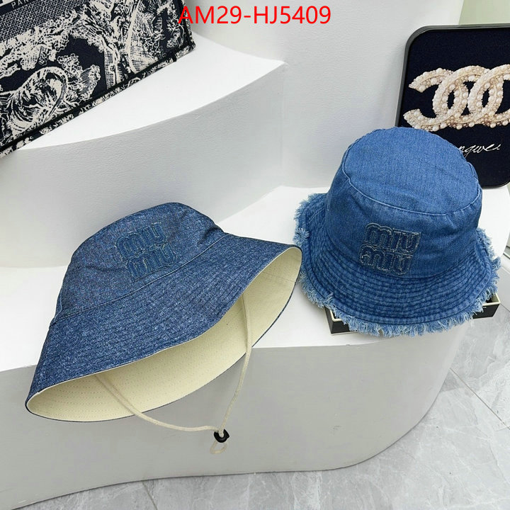 Cap(Hat)-Miu Miu designer fake ID: HJ5409 $: 29USD