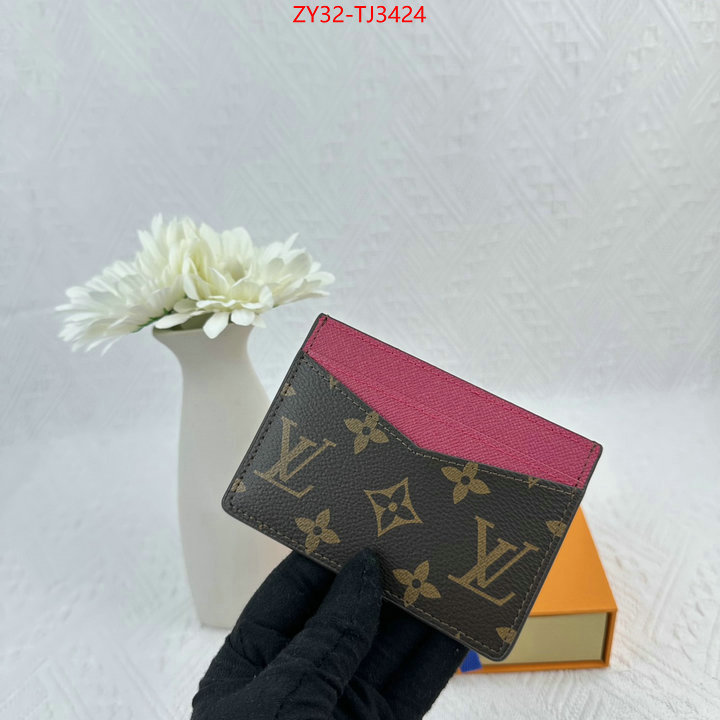 LV Bags(4A)-Wallet cheap high quality replica ID: TJ3424 $: 32USD,