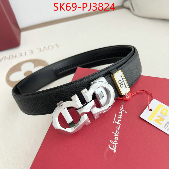 Belts-Ferragamo top fake designer ID: PJ3824 $: 69USD