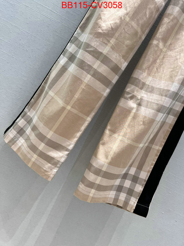 Clothing-Burberry what's the best place to buy replica ID: CV3058 $: 115USD