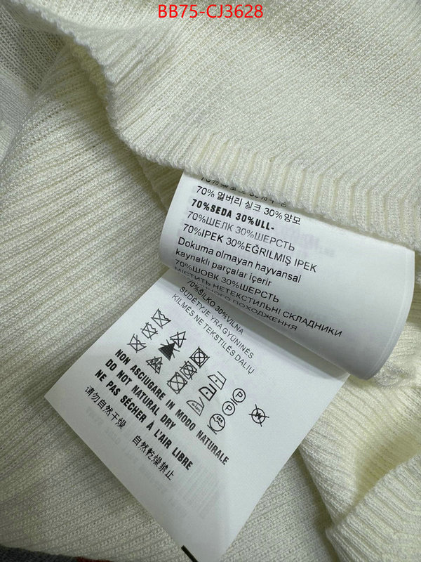 Clothing-MIU MIU buy aaaaa cheap ID: CJ3628 $: 75USD