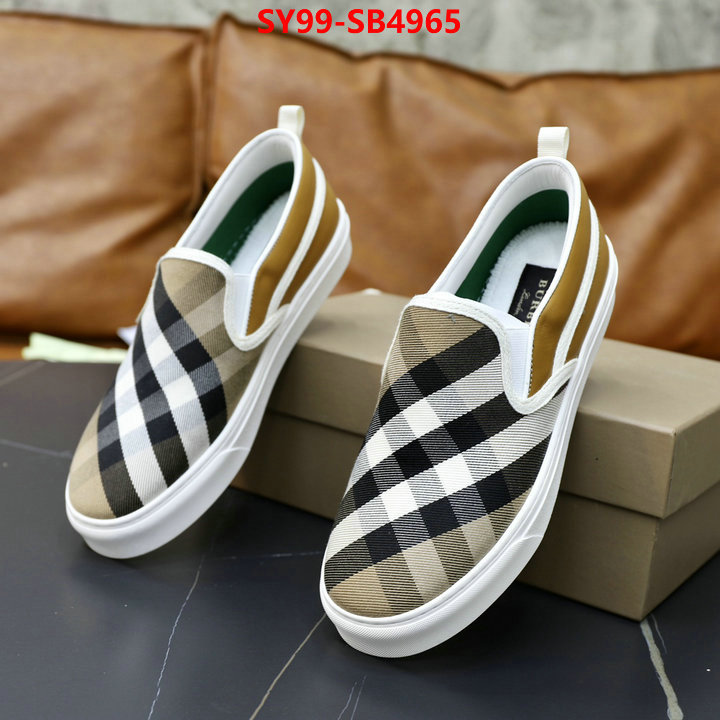 Women Shoes-Burberry customize best quality replica ID: SB4965 $: 99USD