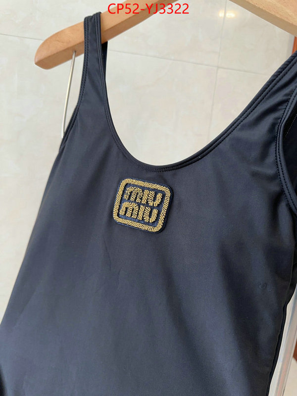 Swimsuit-Miu Miu best luxury replica ID: YJ3322 $: 52USD
