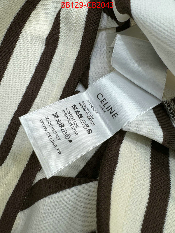 Clothing-Celine best knockoff ID: CB2043 $: 129USD