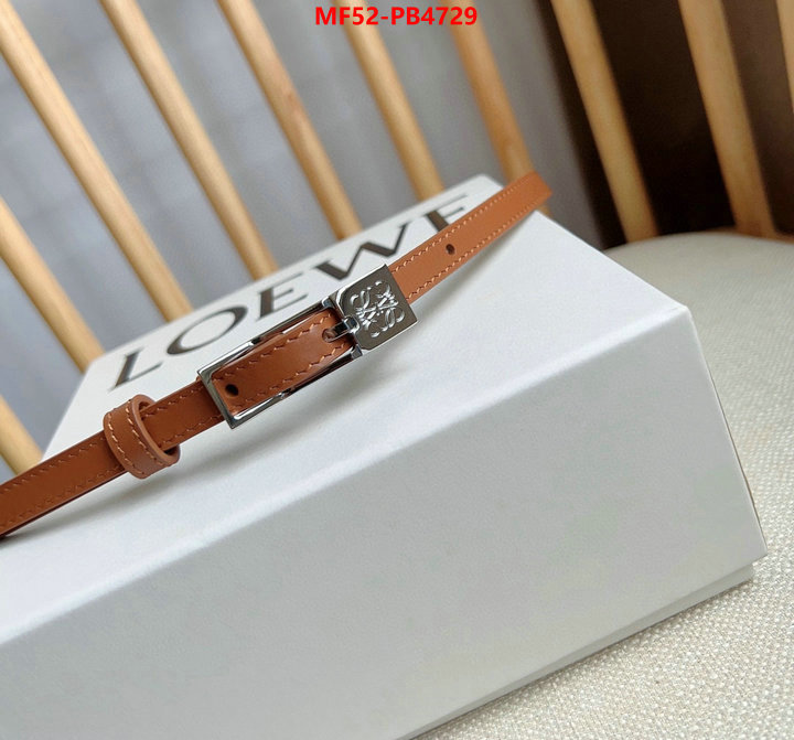 Belts-Loewe wholesale china ID: PB4729 $: 52USD