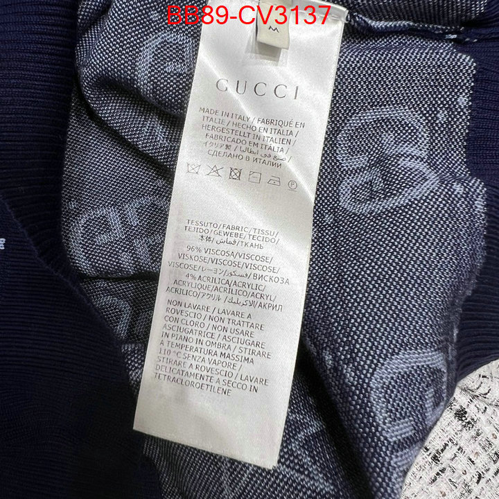 Clothing-Gucci shop designer replica ID: CV3137 $: 89USD