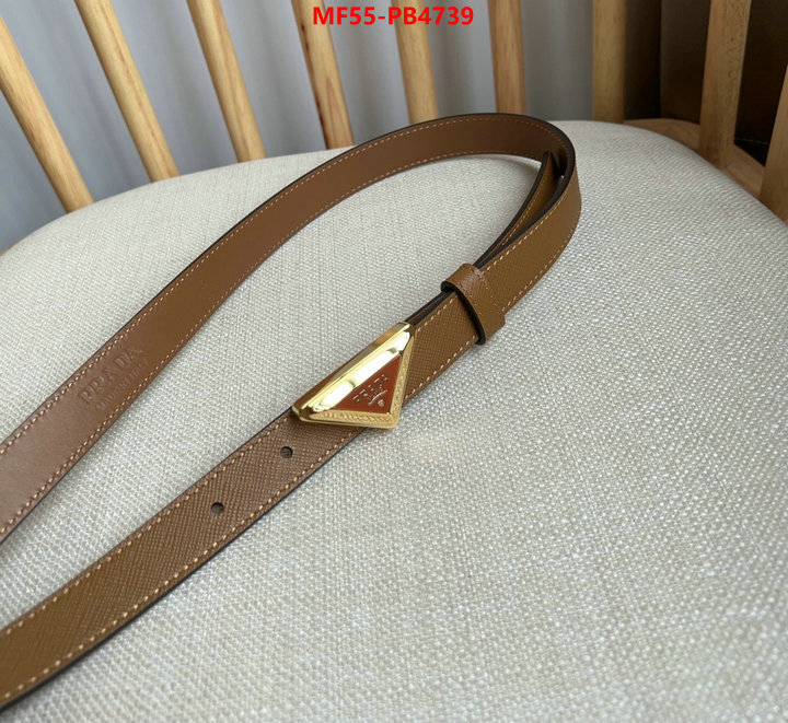 Belts-Prada 1:1 replica ID: PB4739 $: 55USD