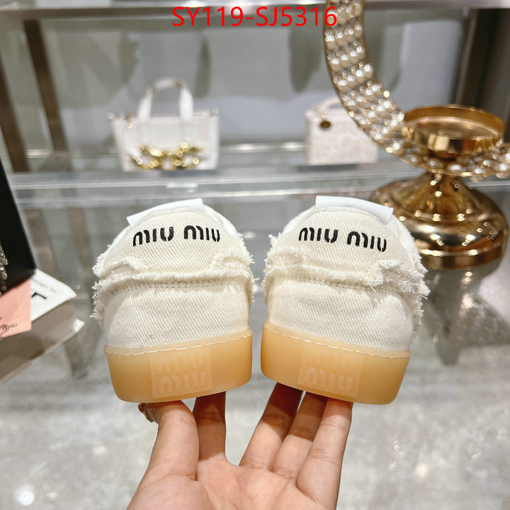 Women Shoes-Miu Miu best wholesale replica ID: SJ5316 $: 119USD