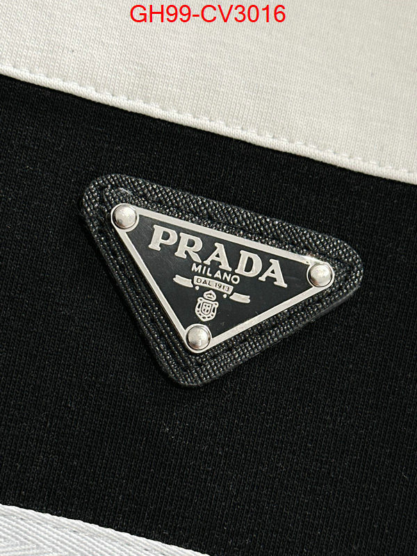 Clothing-Prada replica best ID: CV3016 $: 99USD