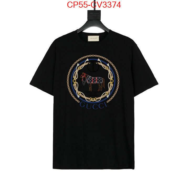 Clothing-Gucci practical and versatile replica designer ID: CV3374 $: 55USD