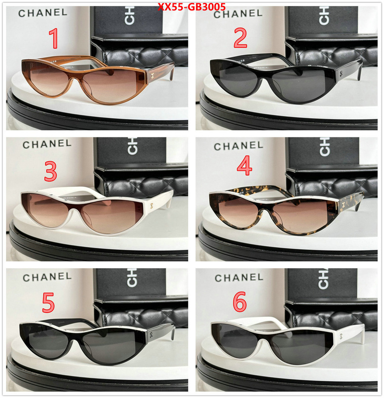 Glasses-Chanel where to buy replicas ID: GB3005 $: 55USD