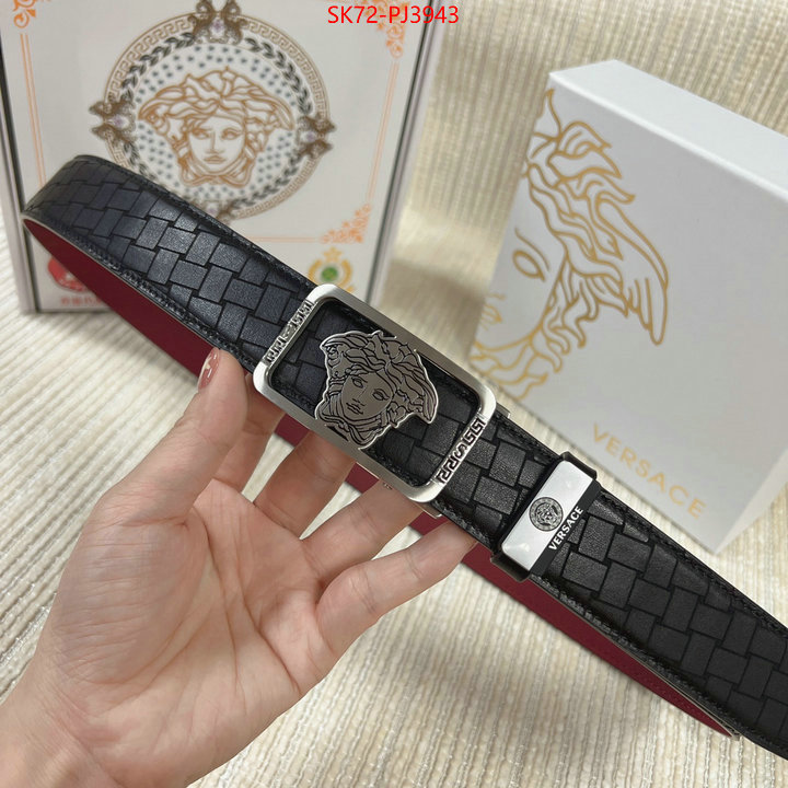 Belts-Versace top perfect fake ID: PJ3943 $: 72USD