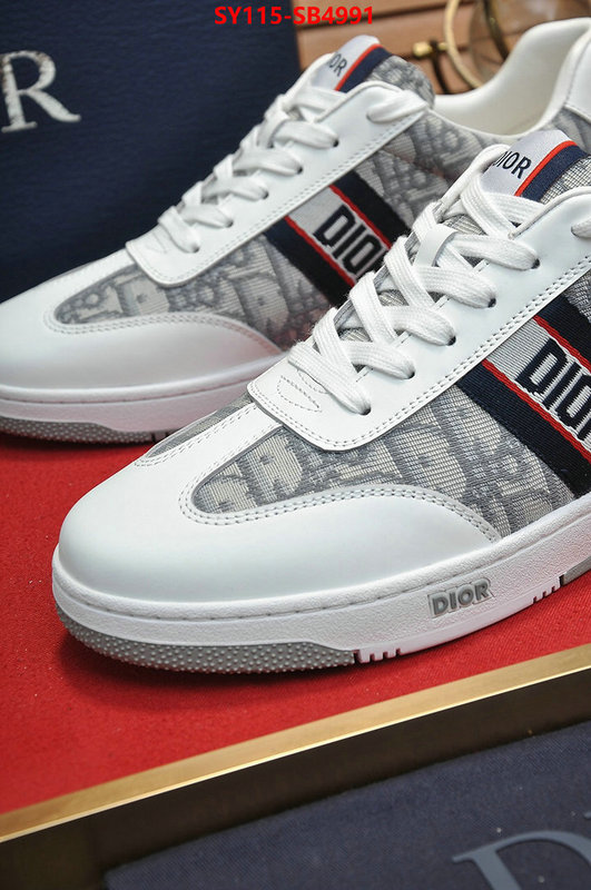 Men shoes-Dior fake designer ID: SB4991 $: 115USD