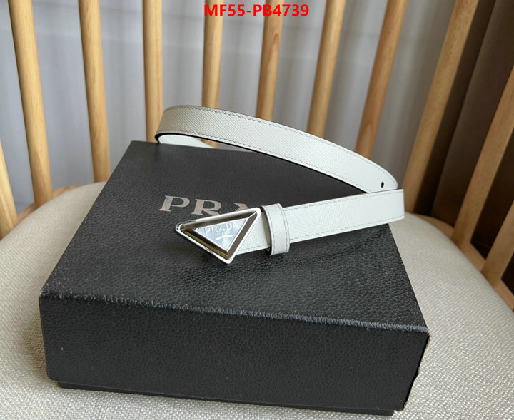 Belts-Prada 1:1 replica ID: PB4739 $: 55USD