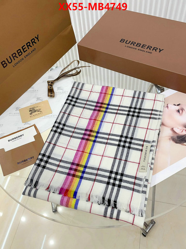 Scarf-Burberry replica aaaaa designer ID: MB4749 $: 55USD