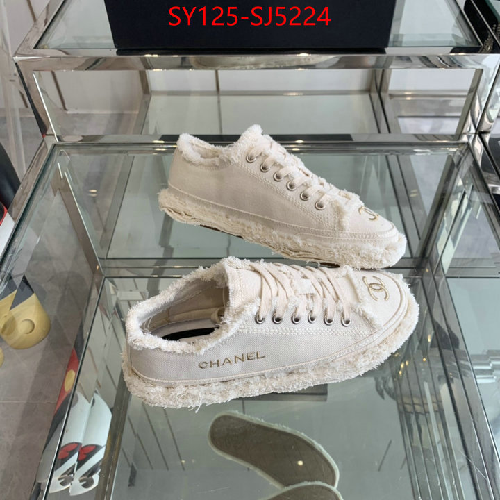 Women Shoes-Chanel best replica 1:1 ID: SJ5224 $: 125USD