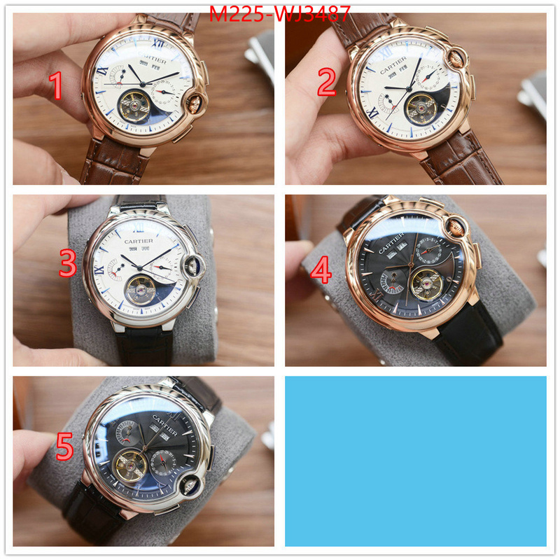 Watch(TOP)-Cartier wholesale imitation designer replicas ID: WJ3487 $: 225USD