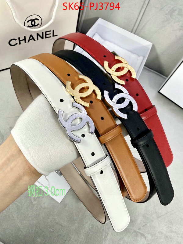 Belts-Chanel the best quality replica ID: PJ3794 $: 65USD