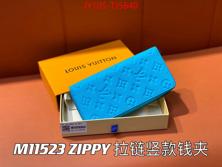 LV Bags(TOP)-Wallet what's the best place to buy replica ID: TJ5640 $: 105USD,