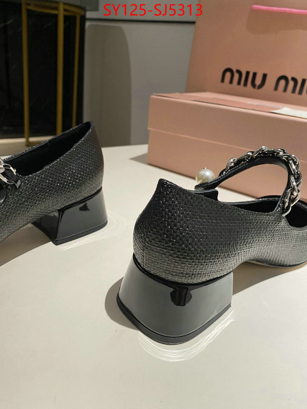 Women Shoes-Miu Miu customize the best replica ID: SJ5313 $: 125USD