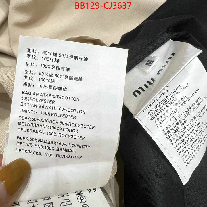 Clothing-MIU MIU store ID: CJ3637 $: 129USD