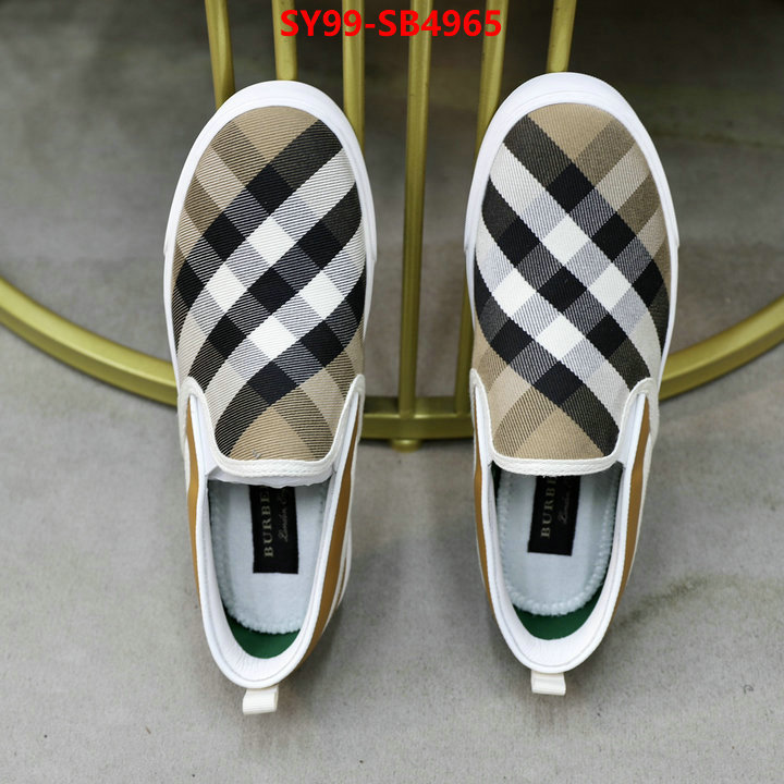 Women Shoes-Burberry customize best quality replica ID: SB4965 $: 99USD