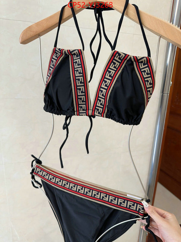 Swimsuit-Fendi wholesale replica shop ID: YJ3268 $: 52USD