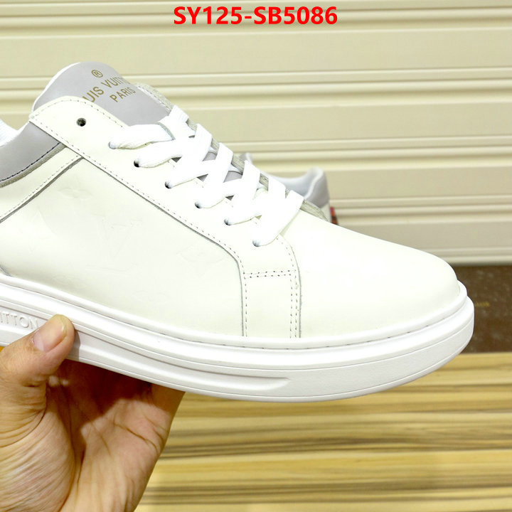 Men Shoes-LV customize best quality replica ID: SB5086 $: 125USD