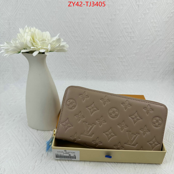 LV Bags(4A)-Wallet replicas buy special ID: TJ3405 $: 42USD,