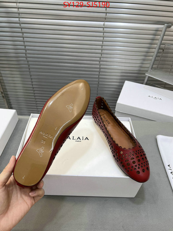 Women Shoes-ALAIA fake cheap best online ID: SJ5190 $: 129USD