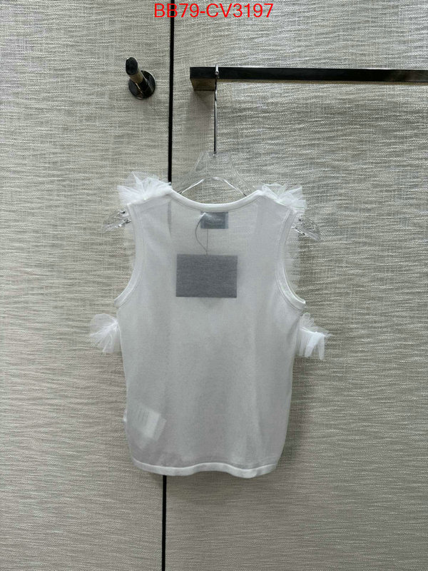Clothing-Prada best wholesale replica ID: CV3197 $: 79USD