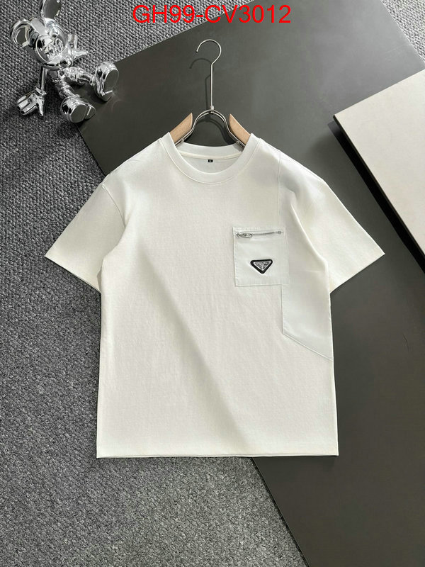 Clothing-Prada designer wholesale replica ID: CV3012 $: 99USD