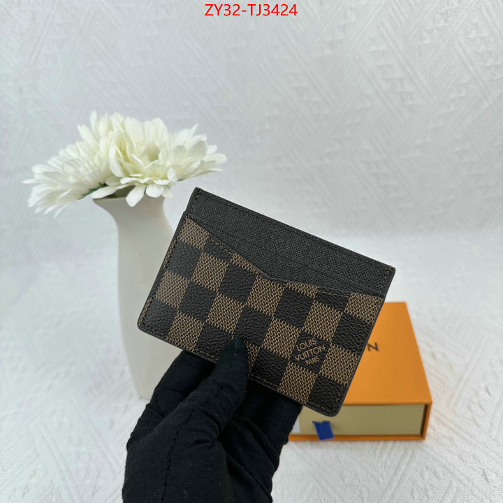 LV Bags(4A)-Wallet cheap high quality replica ID: TJ3424 $: 32USD,