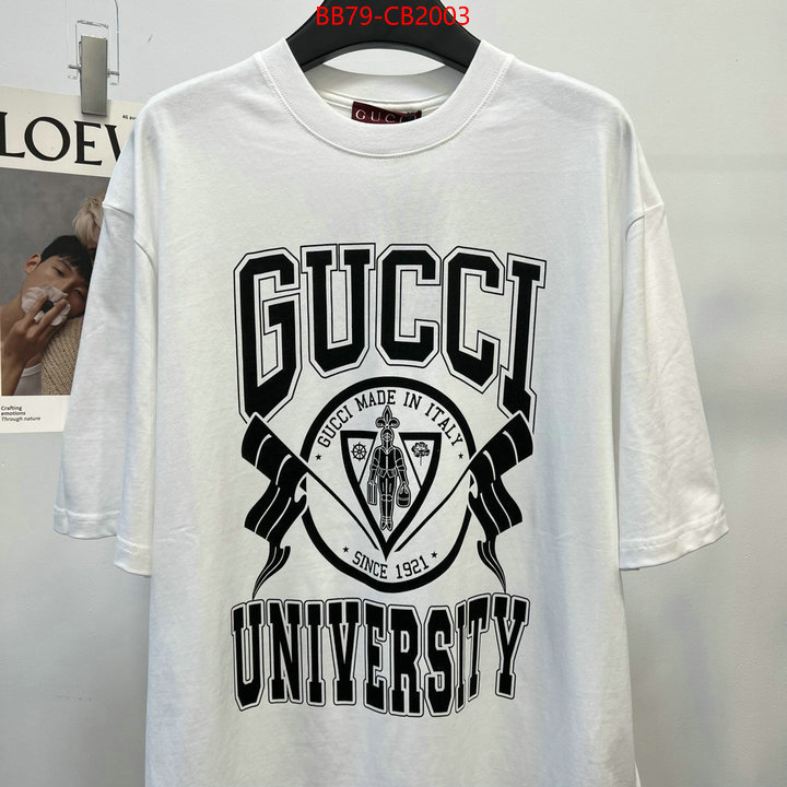 Clothing-Gucci cheap online best designer ID: CB2003 $: 79USD