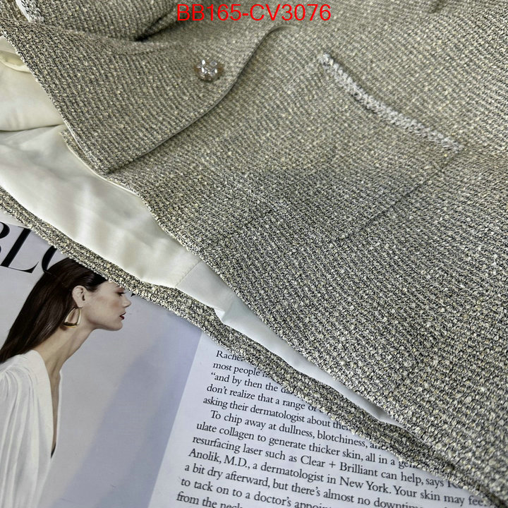 Clothing-Chanel what is aaaaa quality ID: CV3076 $: 165USD