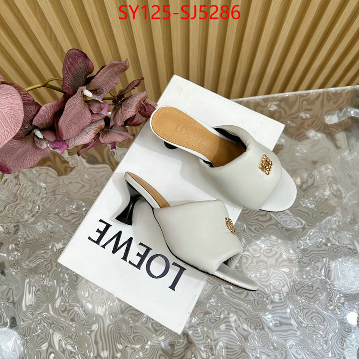 Women Shoes-Loewe where to find the best replicas ID: SJ5286 $: 125USD