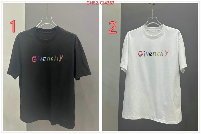 Clothing-Givenchy high ID: CJ4363 $: 52USD