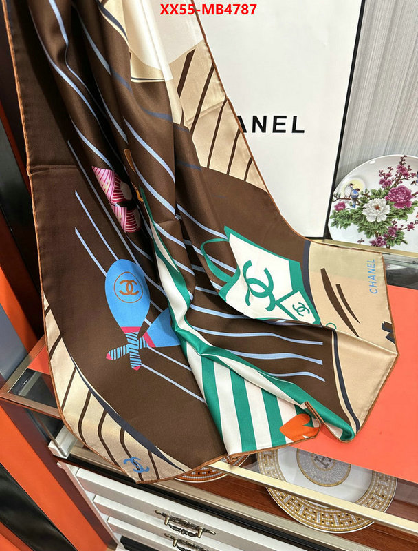 Scarf-Chanel quality replica ID: MB4787 $: 55USD